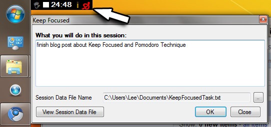 windows pomodoro timer